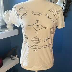 Black Scale Witch Tee SMALL